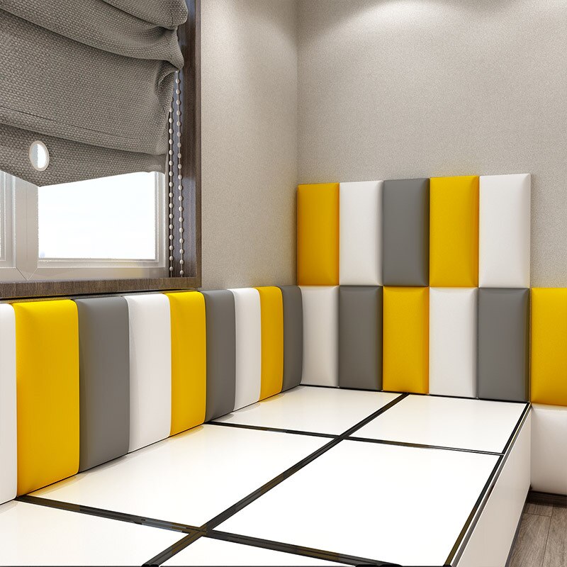 Cabecero de cama para habitación de bebés y niños, cabecera de Tatami, bolsa suave para cabecera, columna de pared de Taekwondo para guardería, anticolisión