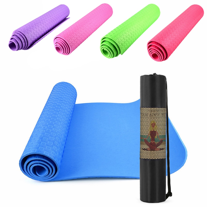 7mm eva yogamatta bärbar utomhusträningsmatta halkfri gym sport fitnessdyna för nybörjare