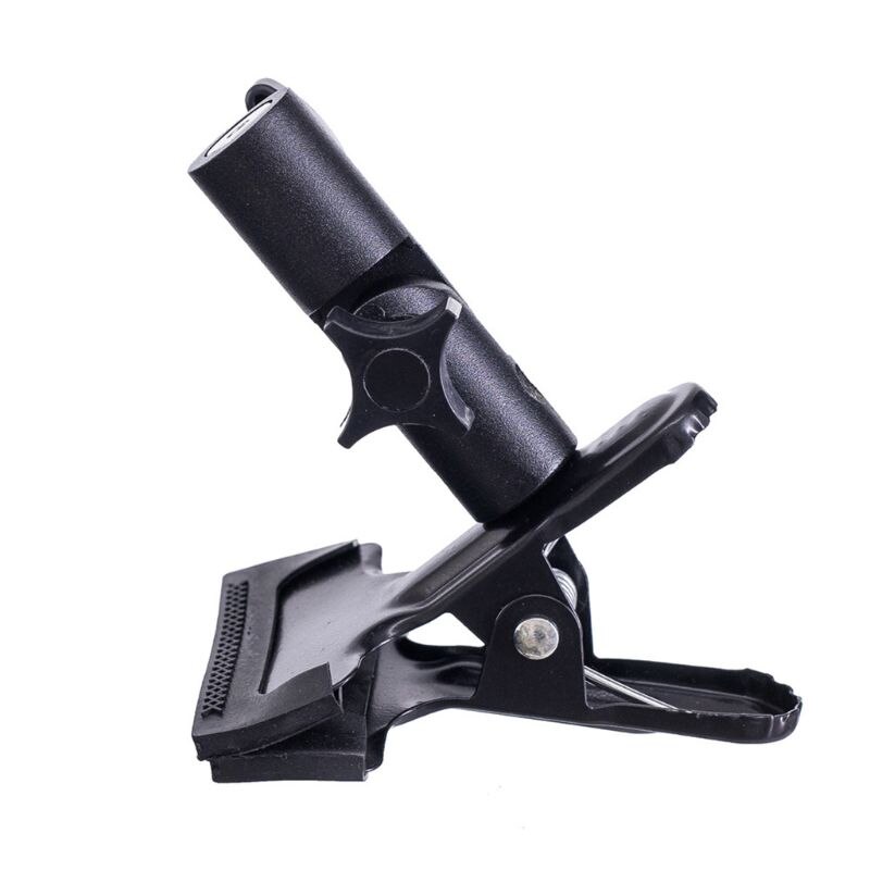 Reflektor clip e-shape klemme lys stativer vedhæftning til baggrund reflektor