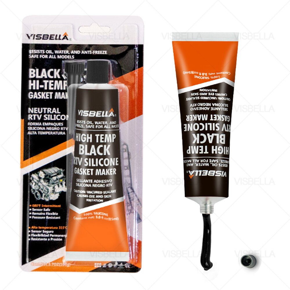 VISBELLA 85g RTV Silikon Industrielle Starken Klebstoff Hohe Temperatur Silizium-dichtstoff Gummi Dichtung Hersteller Elektrische Reparatur Kleber