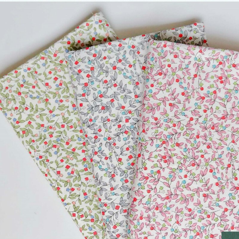160x50cm Small flower pattern 100% cotton twill fabric printing cloth handmade bedding fabric