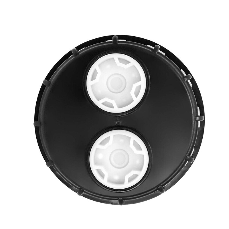 IBC Cap High Chemical Resistance Double Vent Holes 6.5 Inches, Fine Thread