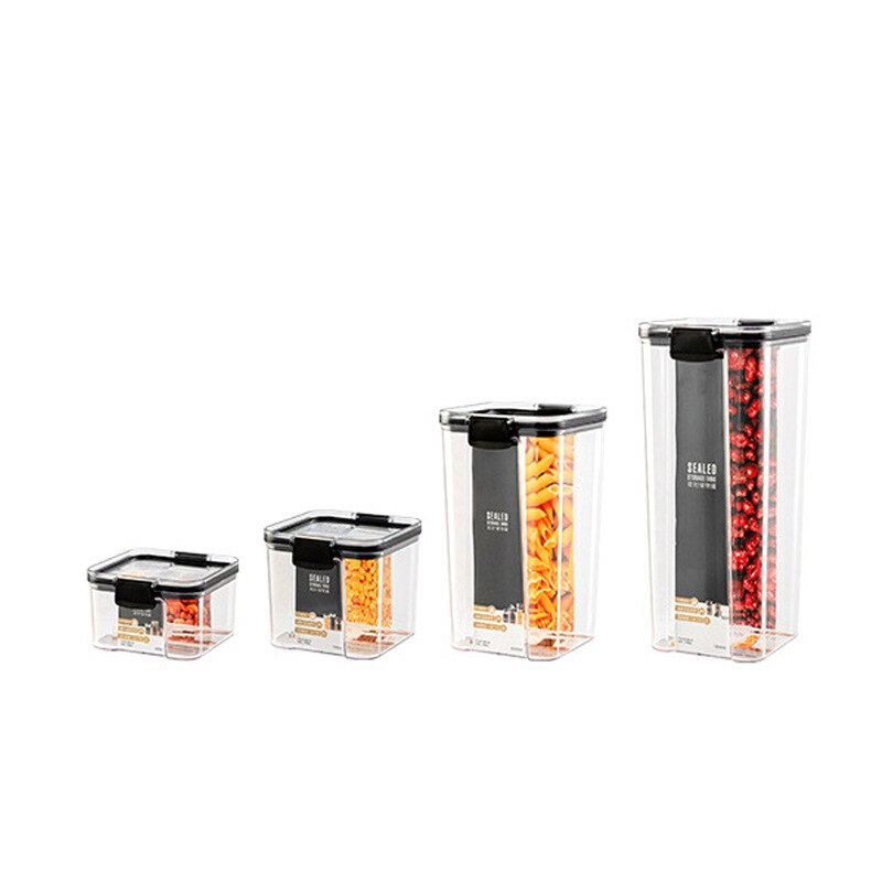 ducts storage for kitchen Food storage box storage jars kitchen Food preservation box jar set sealed food container storage