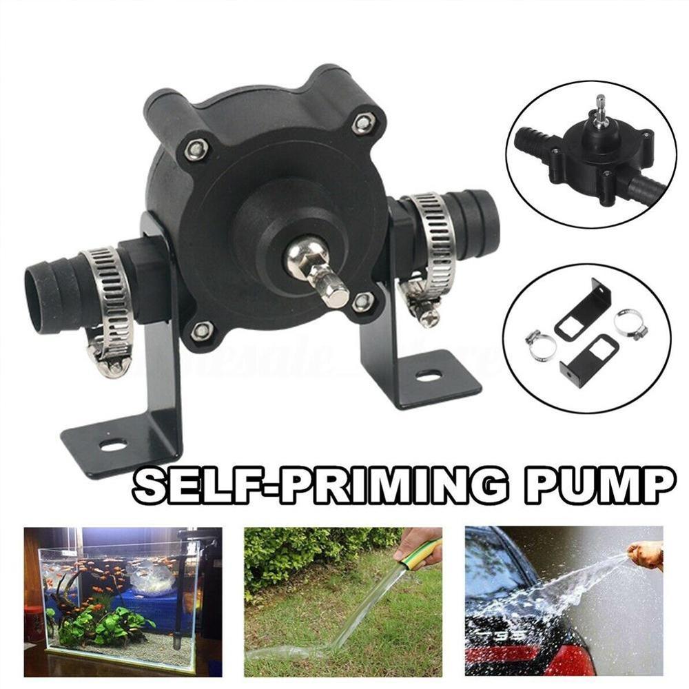 Electric Drill Drive Oil Water Fluid Miniature Self decoratio Transfer Pump tool Accessories Christmas Priming A0Z9