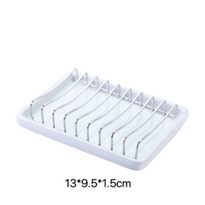 Bandeja Rectangular de cerámica de estilo japonés, plato Rectangular de porcelana blanca, bandeja para enjuague bucal, bandeja de almacenamiento para sala de baño: Soap stand set