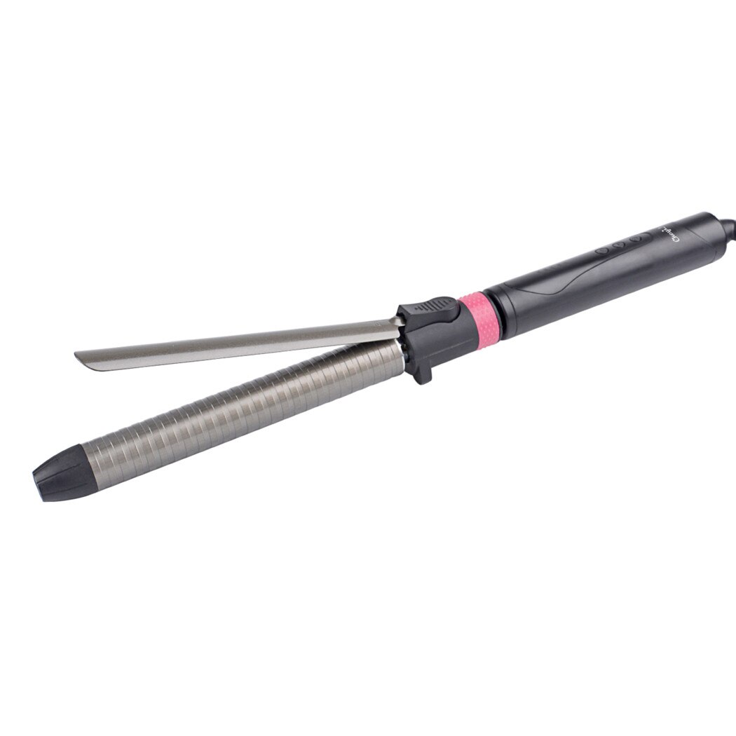 CkeyiN 25 mm 32 mm Rizador de pelo rodillo de pelo Rizador de cabello con temperatura ajustable Varita para rizar el cabello Herramienta para peinar el cabello con ondas grandes: 25mm