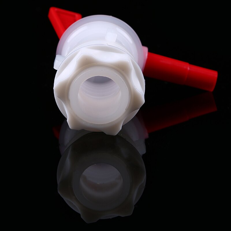 Grifo de plástico para fermentación de botellas, llave con válvula de espiga para cerveza casera, dispensador de cubo de fabricación de vino, herramienta de bar