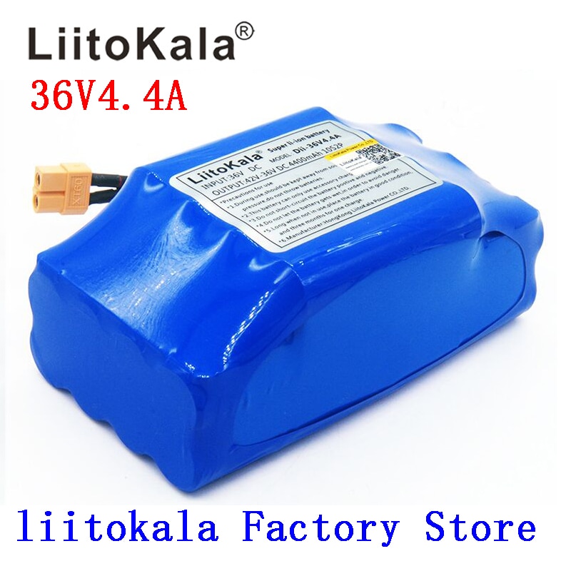Paquete de batería de li-ion recargable de 36V, 4400mah, celda de iones de litio de 4,4 Ah para patinete eléctrico de equilibrio automático, uniciclo de aerotabla