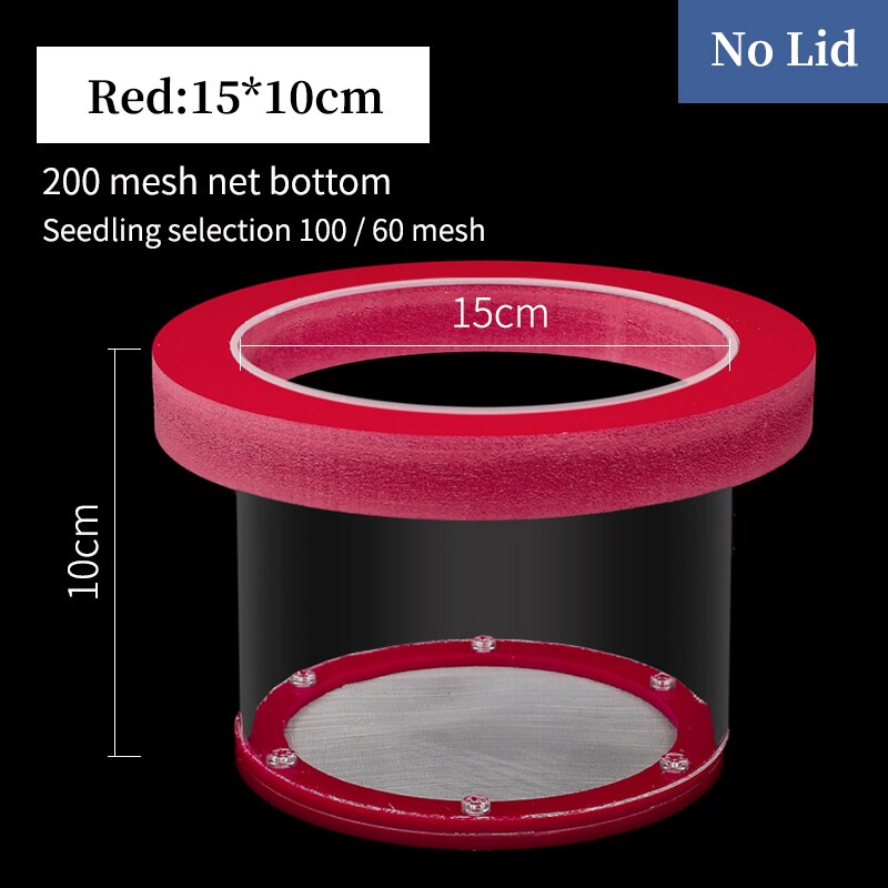 Suspended Fish Tank Breeding Isolation Box Transparent Acrylic Aquarium Incubator Multifunctional Spawning Room Fish Supplies: Silver