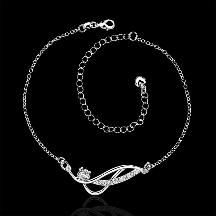 Tobillera 925 joyería tobillera para mujer joyería A036-B/nizehpr