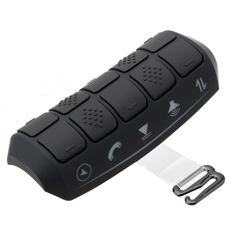 Télécommande universelle de voiture, télécommande sans fil, bouton de volant, multifonction, lecteur DVD GPS, écran LCD rétro-éclairé