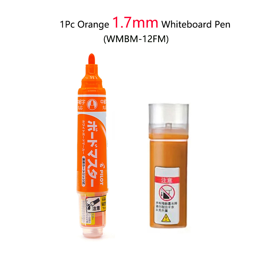 Pilot Whiteboard Marker Erasable Refillable Liquid Ink White Board Markers Large Capacity Teacher Painting Office Supplies