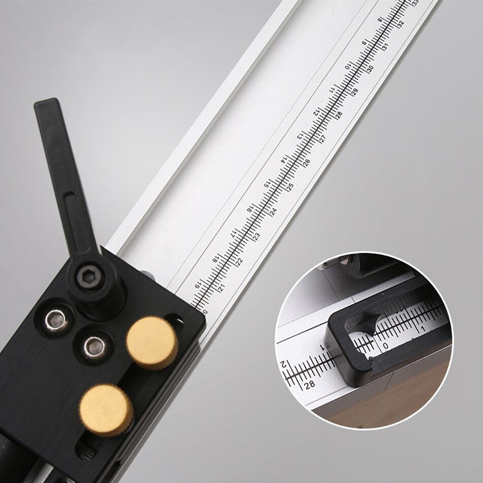 Router Table Saw Miter Track 300/400/500/600/800mm Specification T-shaped With Scale Track Groove Woodworking DIY Workbench