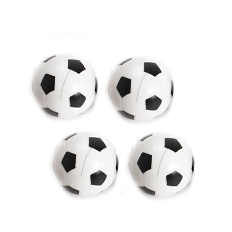 4 stk/sæt 32mm plastic fodboldbord bordfodbold bold fussball børn børn legetøj y-køb: Default Title