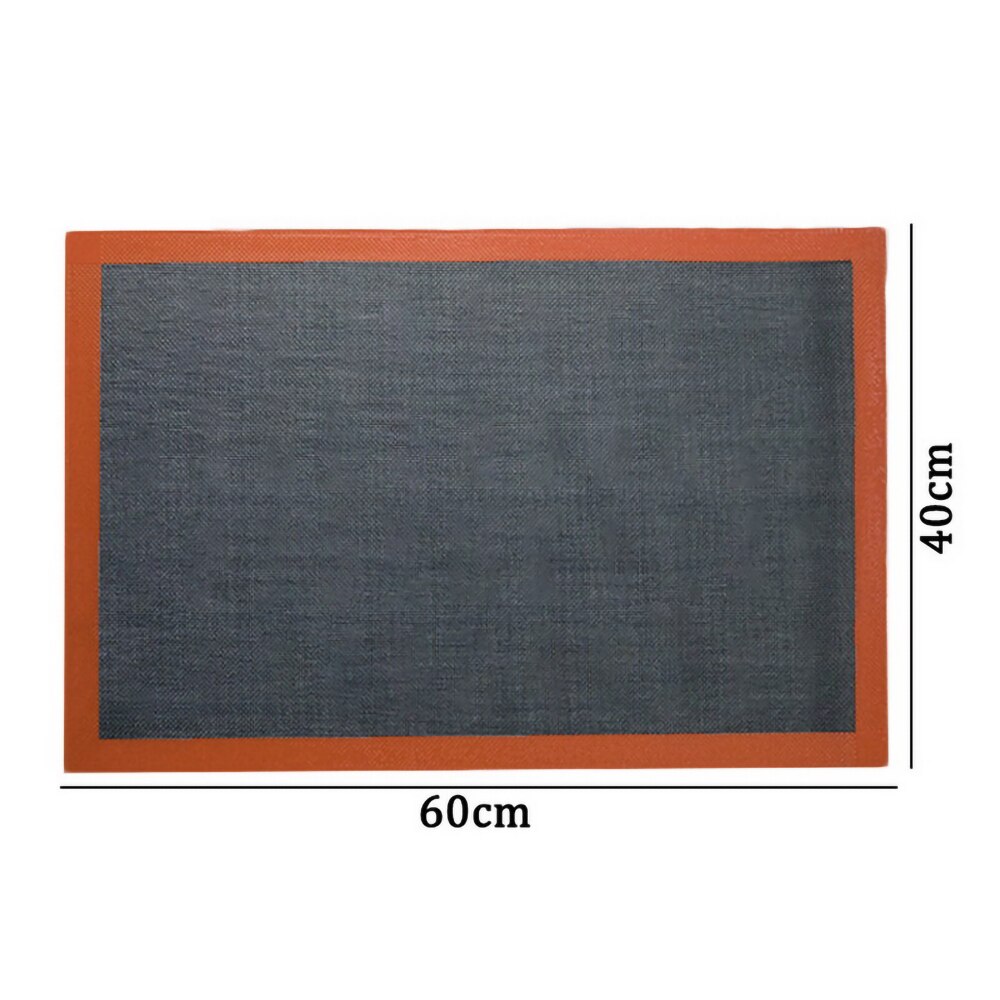 Non-stick Oven Liner Hittebestendige Siliconen Bakken Mat Hoge Temperatuur En Ademend Oven Grillen Netto Oven Mat Bakken mat: 40 x 60CM