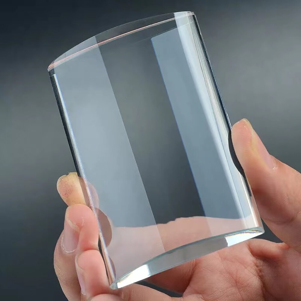 Wimpern Verlängerung Palette Kristall Glas U Gebogene/Gerade Stehen Falsche Wimpern Halfter transparent Kleber Tablett Schönheit machen-hoch-Werkzeug: 05