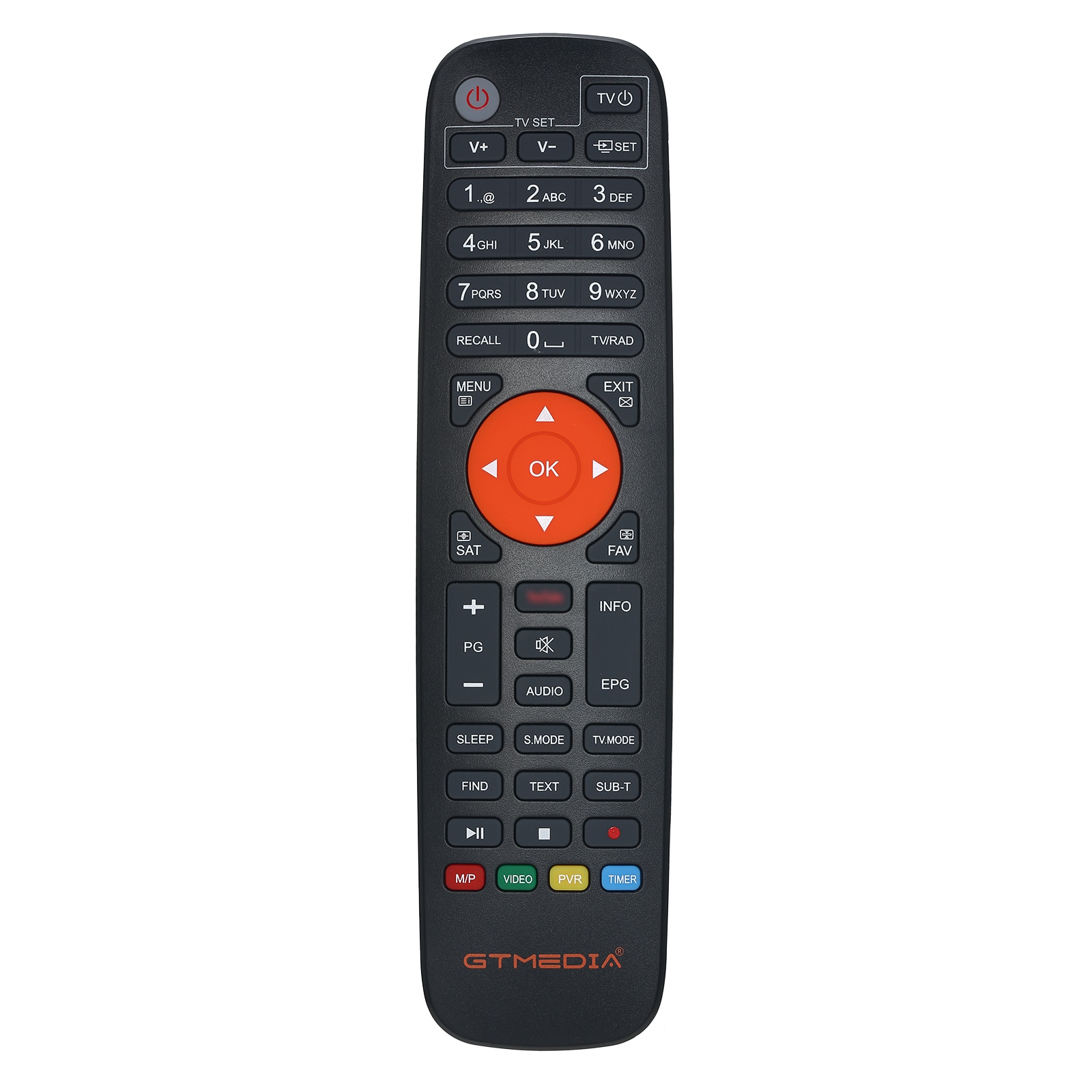 Remote Control gtmedia v7s V7 Plus Freesat V7 V7 MAX V7 COMBO V8 NOVA V8X V8 UHD V9 Super GTC v7s 2x Receiver Set Top Box