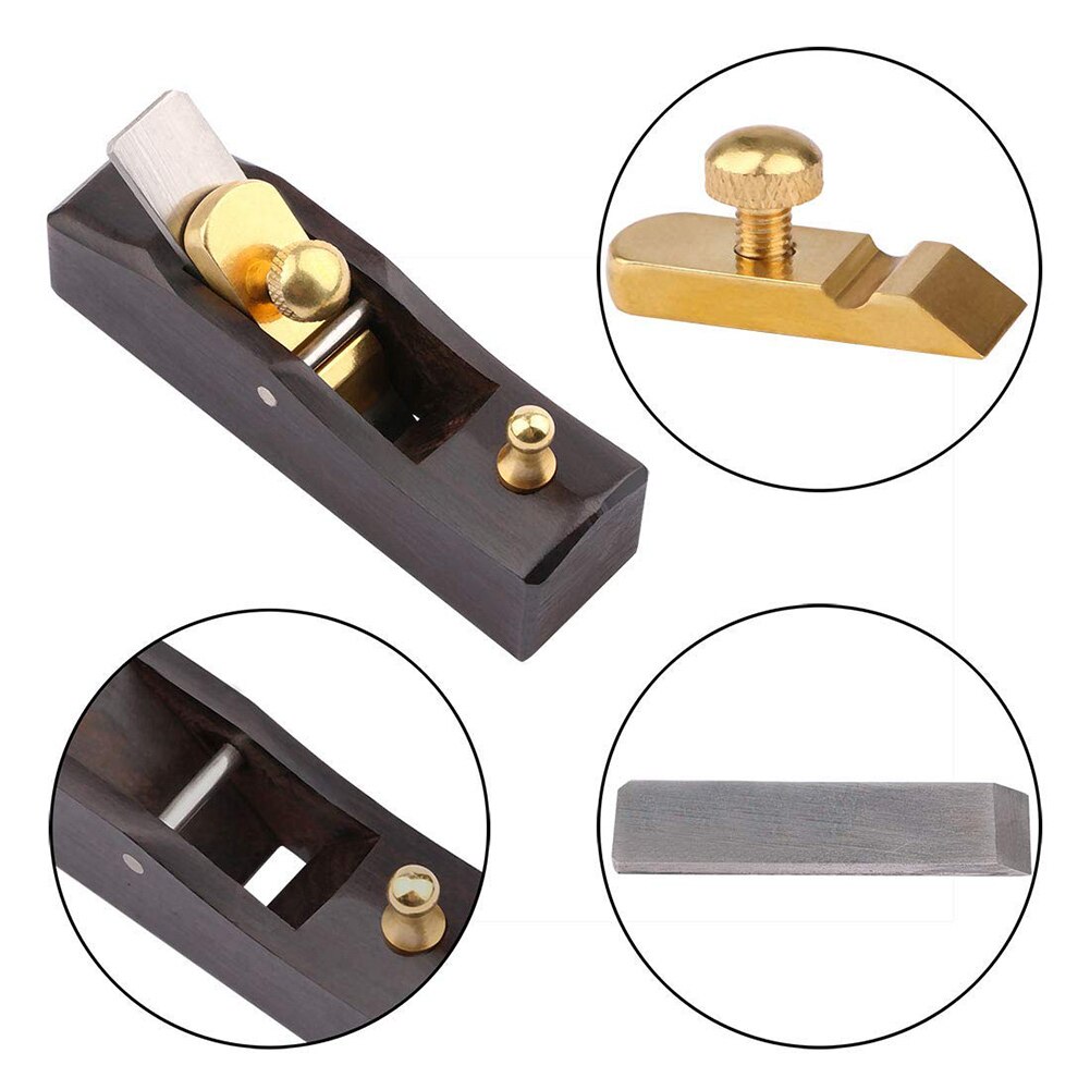 Mini Wood Planer Hand Tool Flat Bottom Wood Trimming Plane for Woodworking Wooden Planing OCT998
