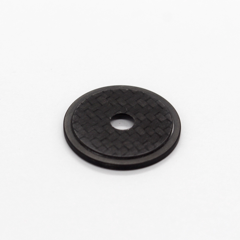 Capuchon supérieur de tige de vélo en carbone avec vis pour Tube de fourche de direction de 31.8mm-28.6mm 1 1/8 pouces OD2, couvercle de capuchon de casque