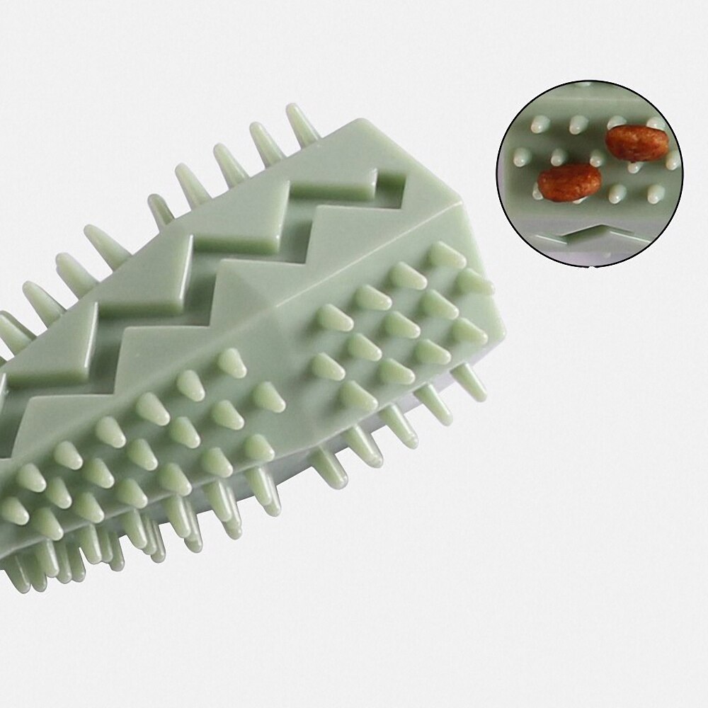 Dog Chew Toy Puppy Dog Training Puzzle Leaking Food Dog Toys Interactive Dog Toothbrush Tooth Cleaning Stick Dog Supplies