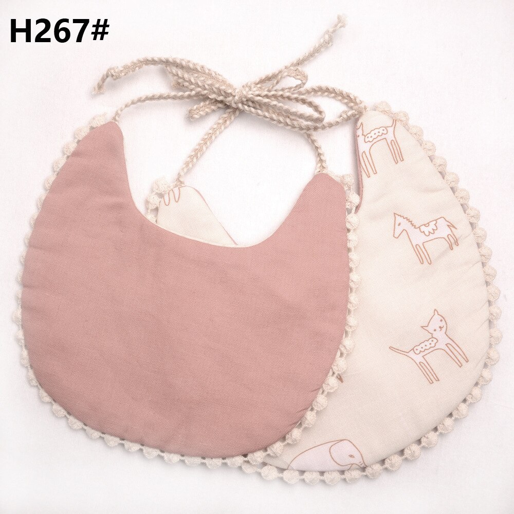 Peuter Baby Meisje Jongen Slabbetjes Handdoek Kids Diner Voeden Zachte Dubbeldeks Slabbetjes Burp Doeken