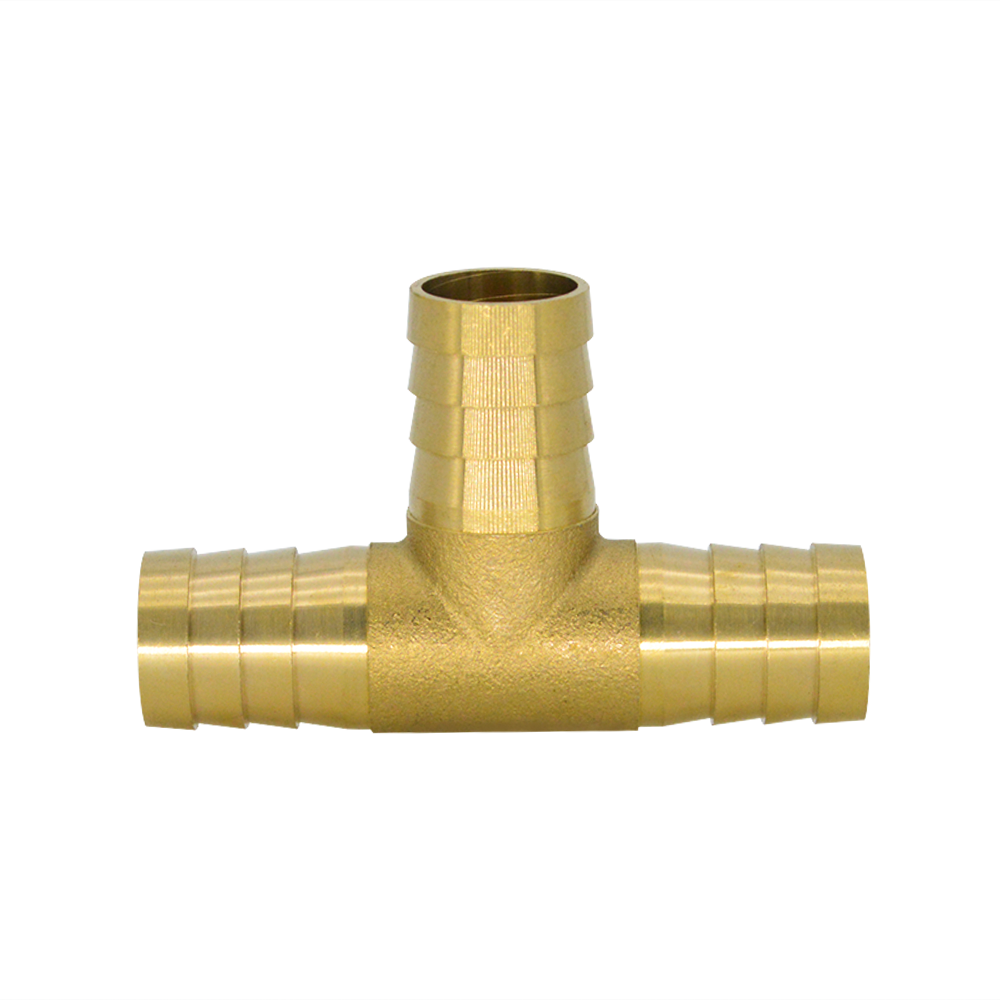 YQBS Durcheinander-Widerhaken-Anschluss, Schlauchrohrverschraubung, 2, 3, 4-Wege, für 4 mm, 5 mm, 6 mm, 8 mm, 10 mm, 12 mm, 16 mm, 19 mm, Schlauch, Luft, Wasser, Pneumatikrohr: 90*75mm / Silber
