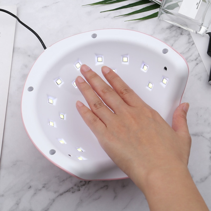 30w negle tørrer uv led lampe til negle hærdning alle gel polish manicure sollys usb mini tørreudstyr nail art værktøjer