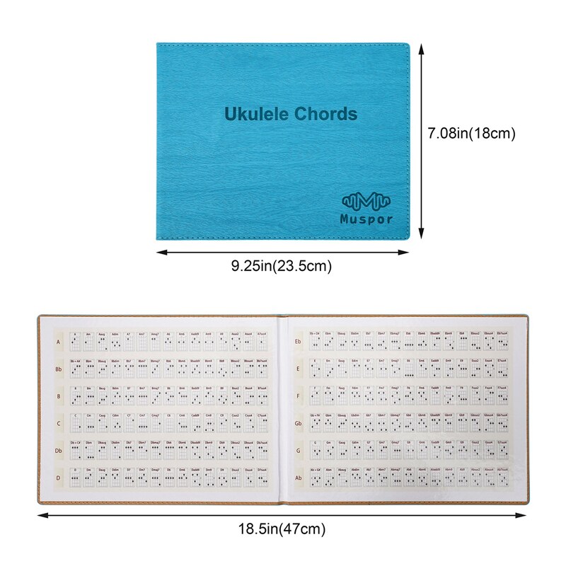 Ukulele Chord Book Ukulele Learning Book Learning Aid Chart Musical Instrument Practice