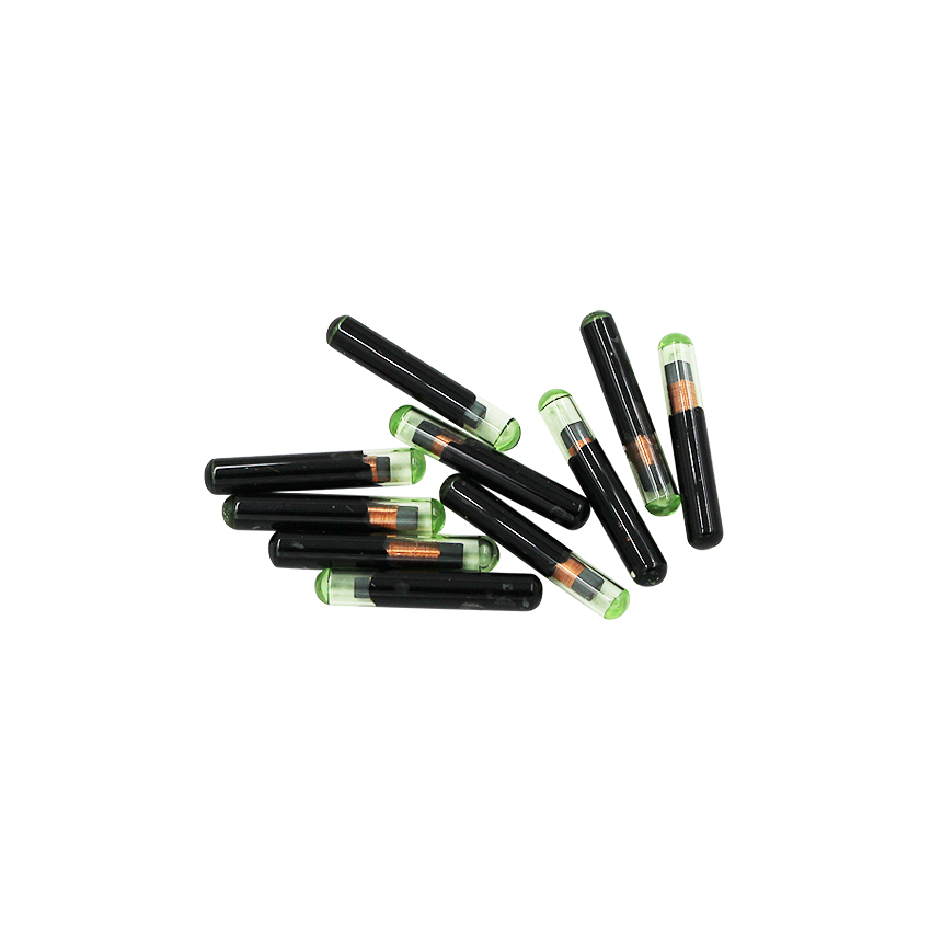 10 sztuk/partia 4D ID60 szklany żeton transpondera 4D 60 4D60 duży szklany klucz samochodowy żeton dla bród połączyć fiesta Centrum Ka Mondeo Aftermarket