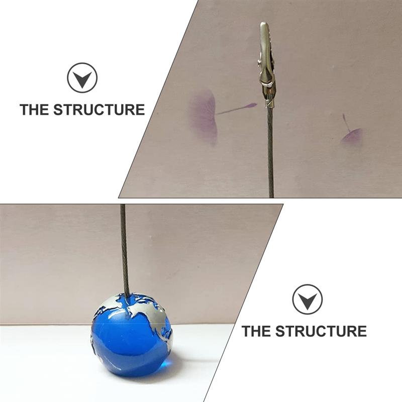 4pcs Photo Clips Unique Vertical Photo Clamps Decorative Photo Clips Desktop Decoration Metal Place Card Holder Party Supplies