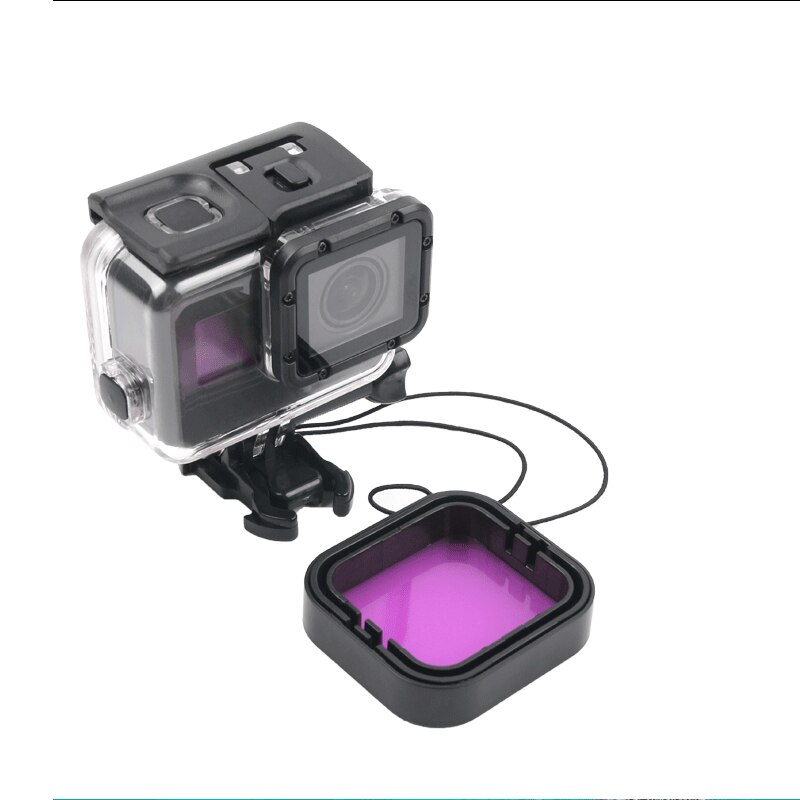 SHOOT 6 In 1 58mm Filter For GoPro Hero 5 6 7 Black Waterproof Case - Foto 5