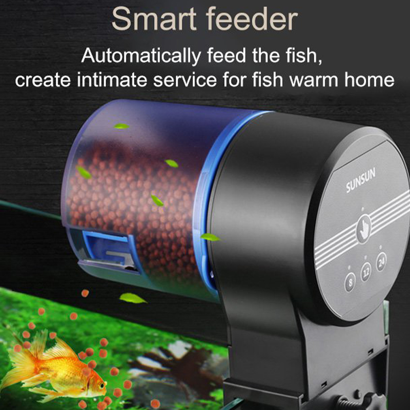 Akwarium podajnik automatyczny akwarium karmnik dla ryb podajnik czasowy podajnik automatyczny dozownik podróż pokarm dla ryb dwa regulowane cyfrowe