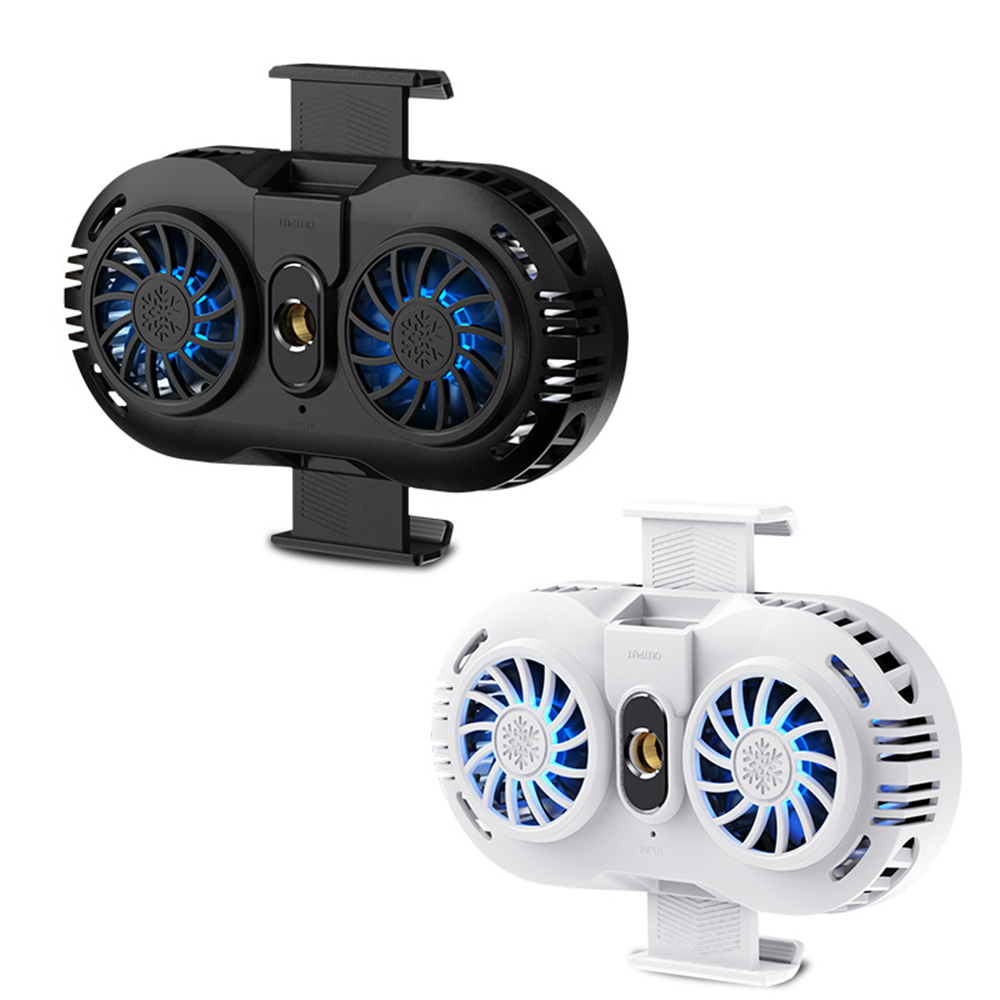Handy Heizkörper Dual Fan Semiconductor Kühler Lüfter Spiel Rack Silent