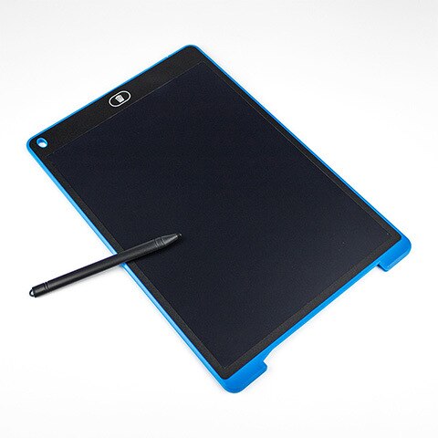 8.5 inch 12 inch electronic drawing board LCD screen handwriting board digital graphics drawing board electronic handwriting: 12 inch blue