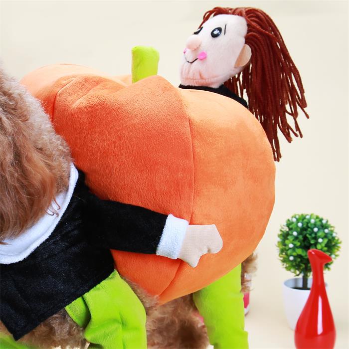 Halloween pet dog cat funny Carry pumpkin costume doggy cute outwear clothes puppy jackets clothing dogs cats jumpsuits