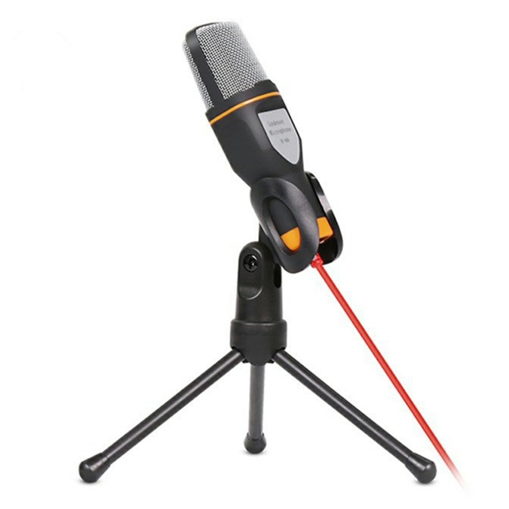 Microphone karaoke computer microphone karaoke microphone condenser microphone with Tripod Stand for PC Laptop Phone