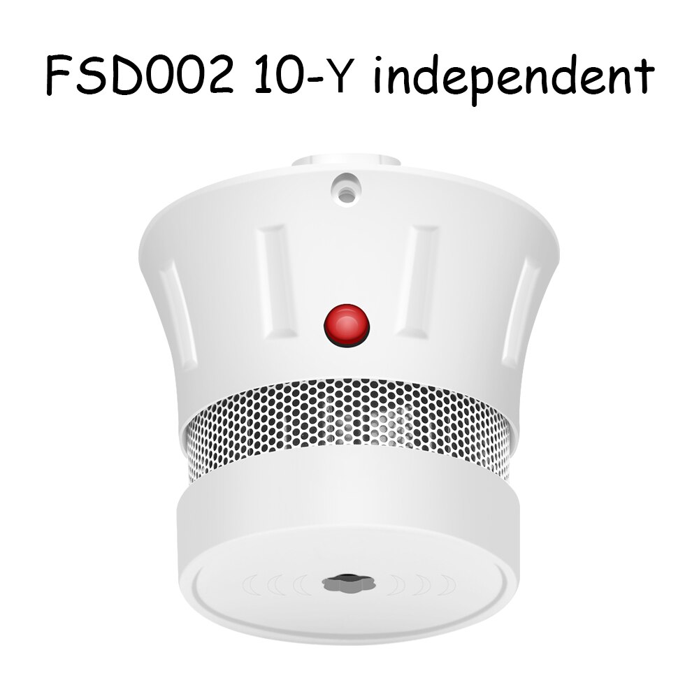 Cpvan røgsensor brandalarm smart røgdetektor lav batteri påmindelse beskytte alarm sensor  en14604 ce certificeret branddetektor: Fsd 002