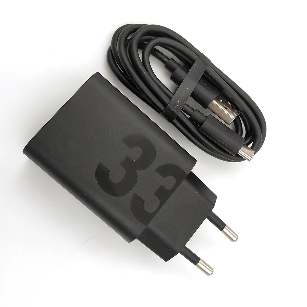 Caricabatterie rapido da 33 W per Motorola bordo S30 S pro G G9 G8 G7 più Z3 G73 E5 E7 E30 turbo potenza Adattatore rapido UE 1 M Micore/Tipo Cavo: CH
