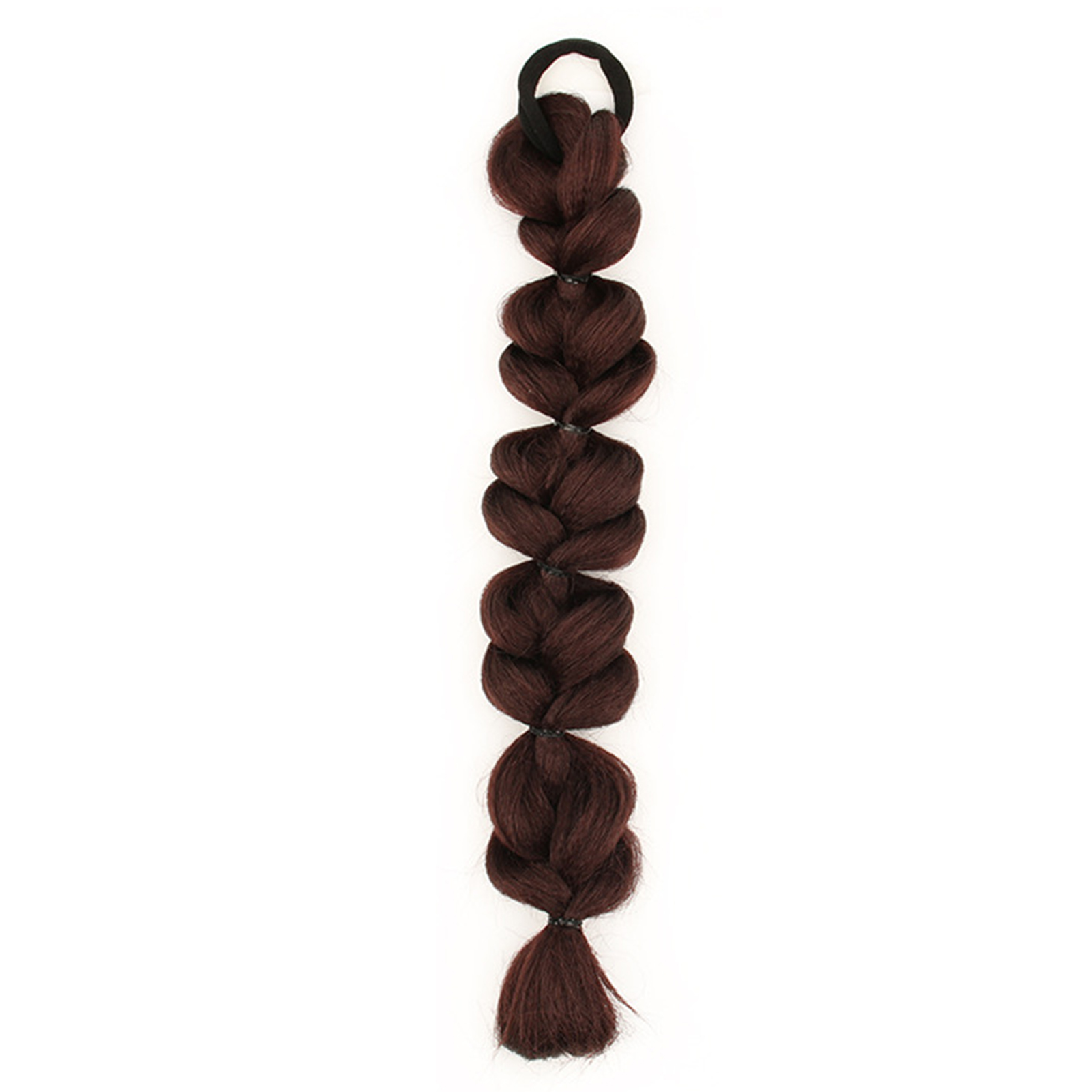 Postiche synthétique tressée en queue de cheval pour femmes et filles, une pièce d'extensions de cheveux à bulles de chignon, perruques de lanterne avec cheveux: #16