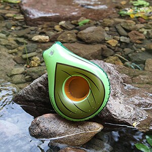Pool party drink flyder oppustelig kopholder avocado kaktus oppustelige kop coasters flydende drink kopholder bade pool legetøj: -en