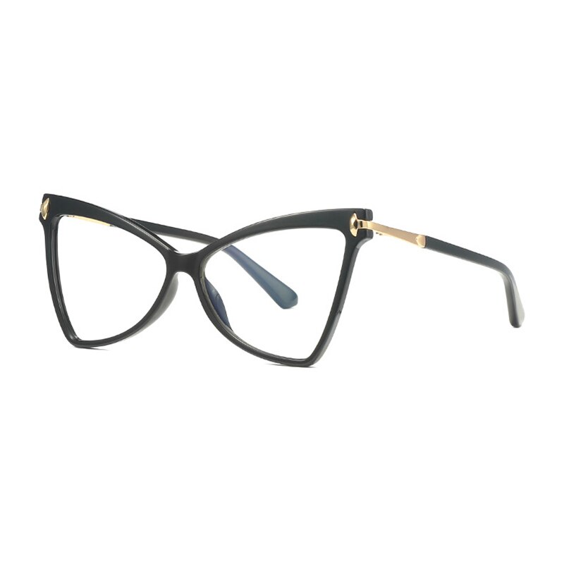 Vrouwen TR90 Mode Trend Vlinder Brilmontuur Vrouwelijke Anti Blauw Computer Brillen Custom Bijziendheid Hyperopie Lens