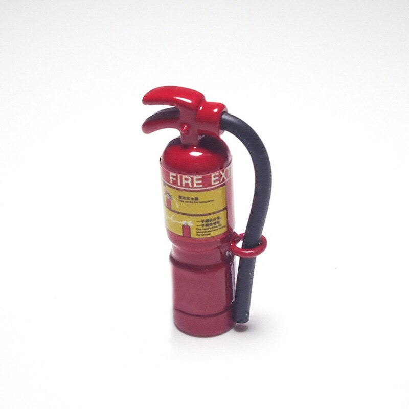 1 stk sød mini 1:12 skala miniature dukkehus brandslukker lege dukkehus møbler indretning tilbehør legetøj