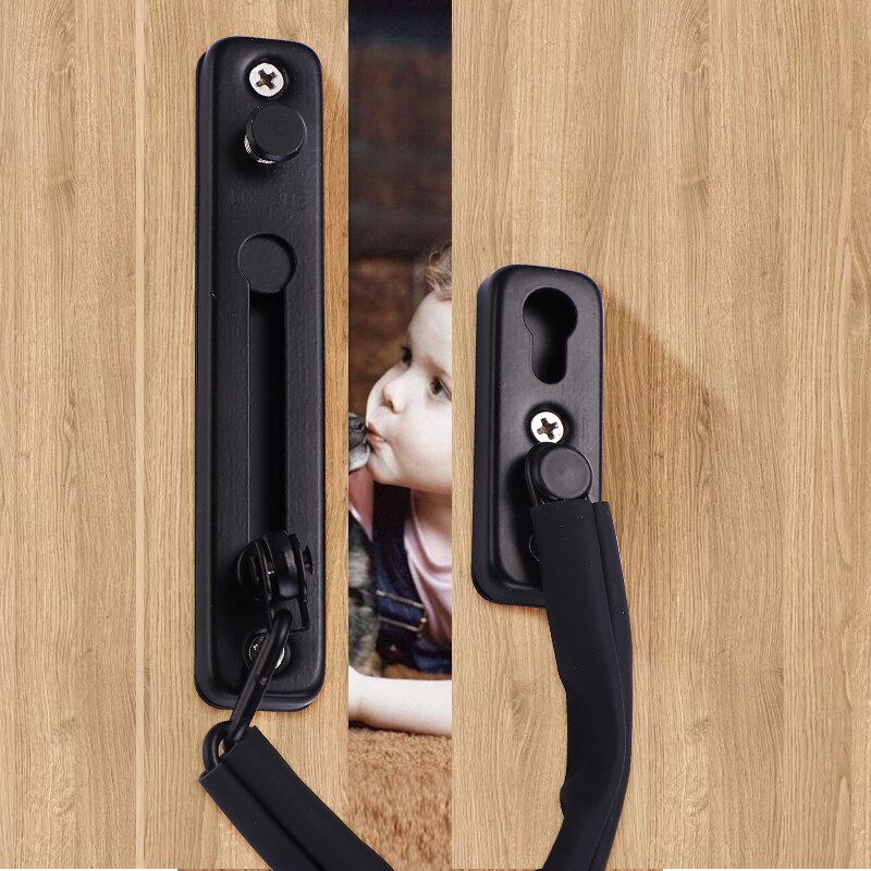 Thickened 304 stainless steel anti-theft door chain hotel room bolt safety chain door buckle anti-theft buckle lock