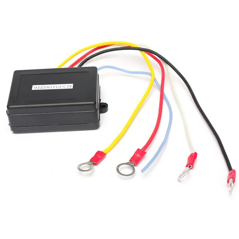 12V 2.4G 98 Feet Car Wireless Winch Electric Remote Control With Manual Transmitter Set Truck ATV SUV Truck Vehicle Trailer Kit