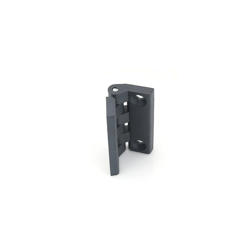 Charnière à bout en plastique Nylon, couleur noire, pour boîte en bois, meubles d&#39;armoire électrique, 10 pièces/ensemble