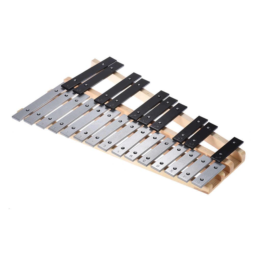 25 Note Glockenspiel Xylofoon Educatief Muziekinstrument Percussie Met Draagtas