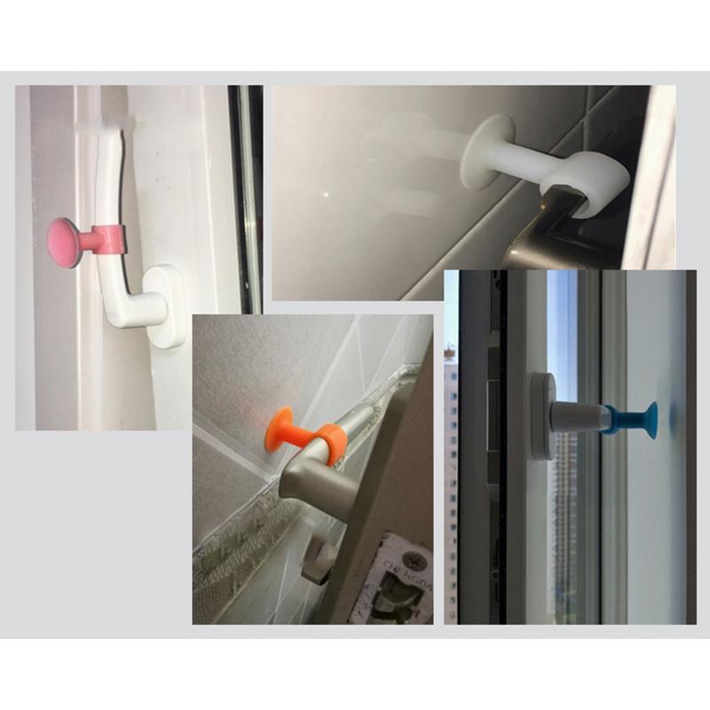 5 farver multifunktionelt dørstophåndtag i silikone slagfri kofangerbeskyttelse til dørhåndtag #co