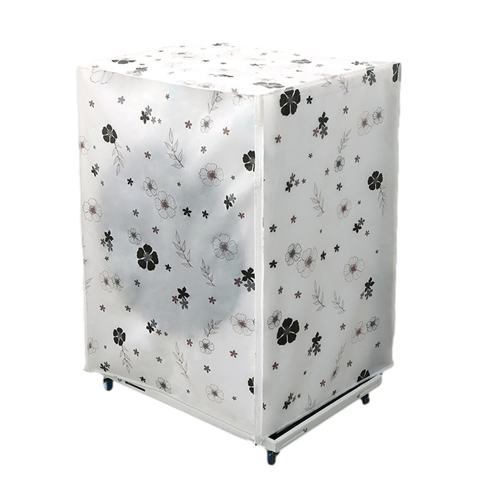 Washing Machine Cover Waterproof Sunscreen Protector Dust Cover Single Door Fridge Cover Household Refrigerator Organizer: A
