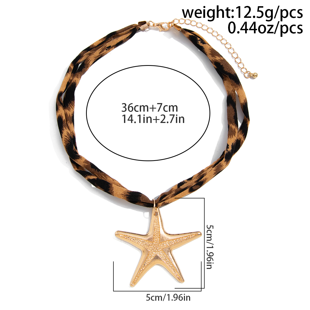 Ingemark 7 Styles Ethnic Multilayer Velvet Chain Necklace Women Metal Conch Starfish Heart Pendant Neck Jewelry