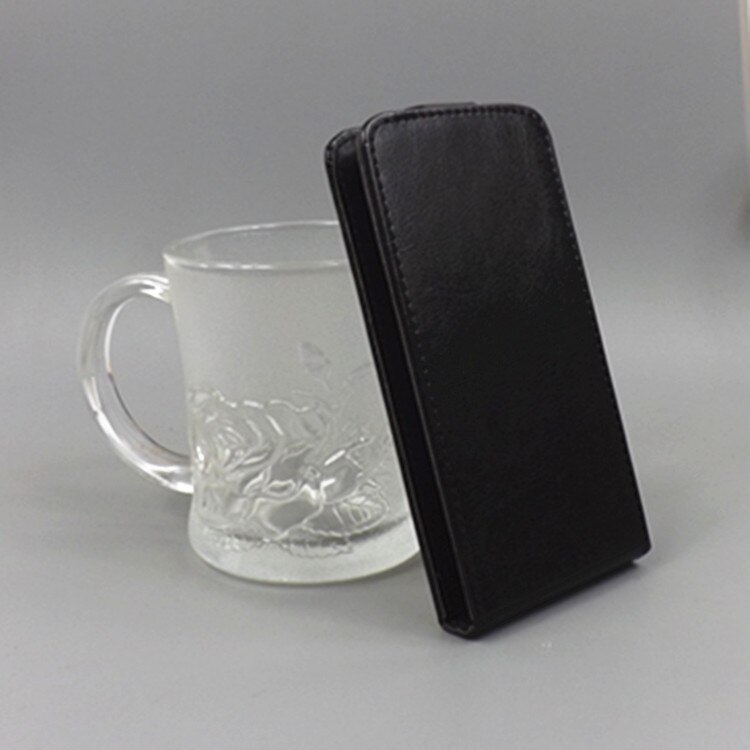 Til lenovo  s850 s 850 mønster sød udskrivning lodret flip cover åben ned/op bagcover filp læder taske: Sort